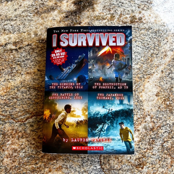 I SURVIVED: 4 STORIES IN 1 BOOK by Lauren Tarshis - Picture 2 of 5